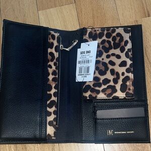 INC International Concepts Leopard Print Clutch
